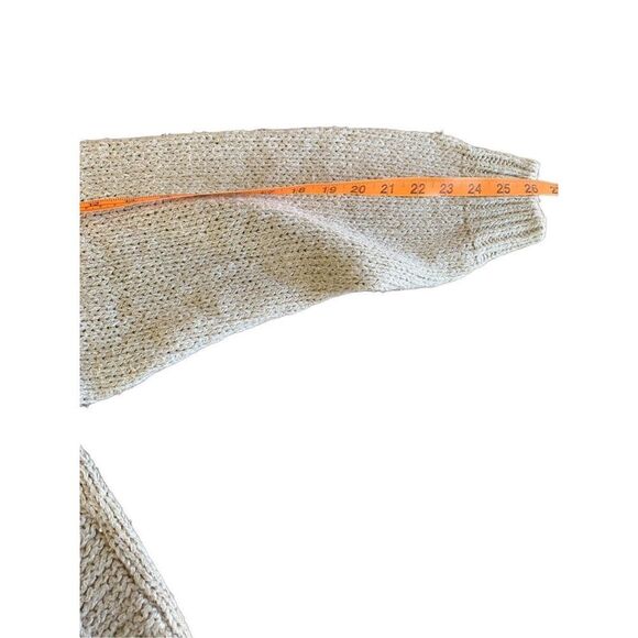 90s Designer Original Floral And Beaded Sweater Medium Vintage - Picture 8 of 9